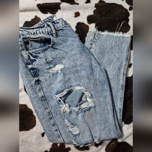 Kancan Distressed Skinny Jeans - Size 13/30
